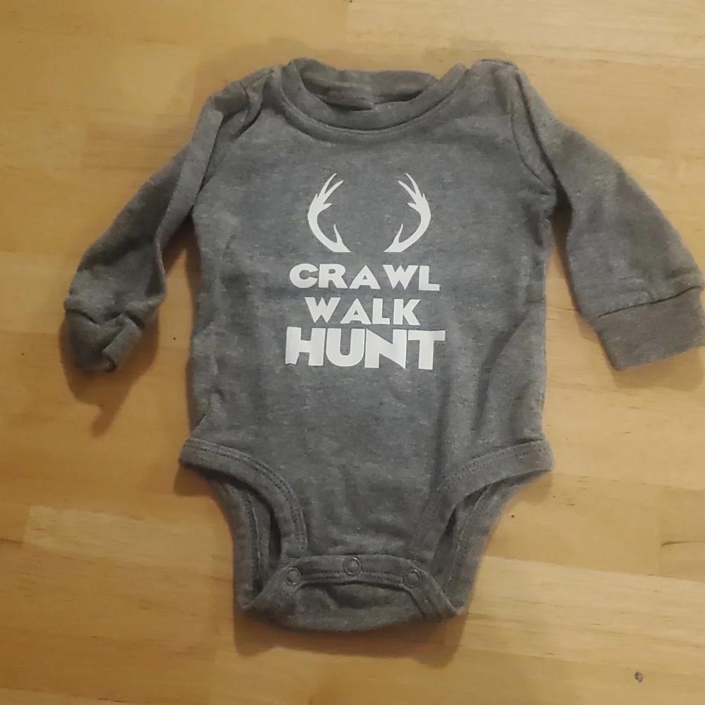 🎄CRAWL. WALK. HUNT ONSIE - Picture 1 of 1